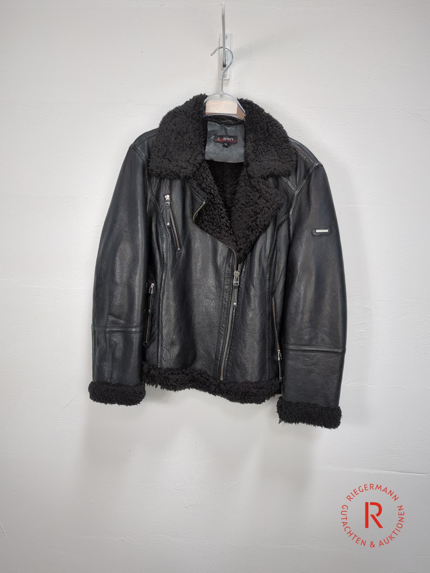 DAMEN LEDERJACKE GRÖSSE 46